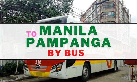 How to Get From Manila to Pampanga by Bus in 2024 .